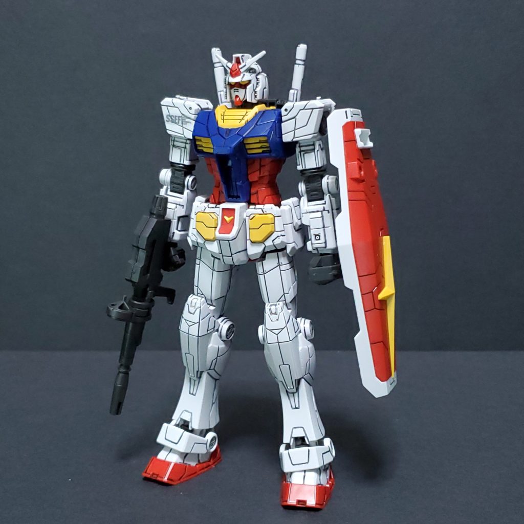 EG RX-78F00/E ガンダム + グラスフェザー–2枚目/制作者：ゼンダイ