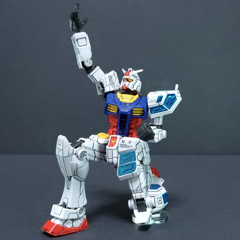 EG RX-78F00/E ガンダム + グラスフェザー–5枚目/制作者：ゼンダイ