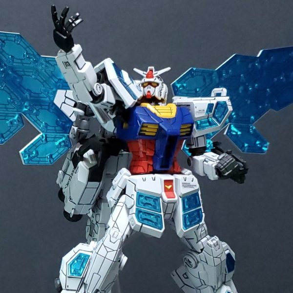 EG RX-78F00/E ガンダム + グラスフェザー