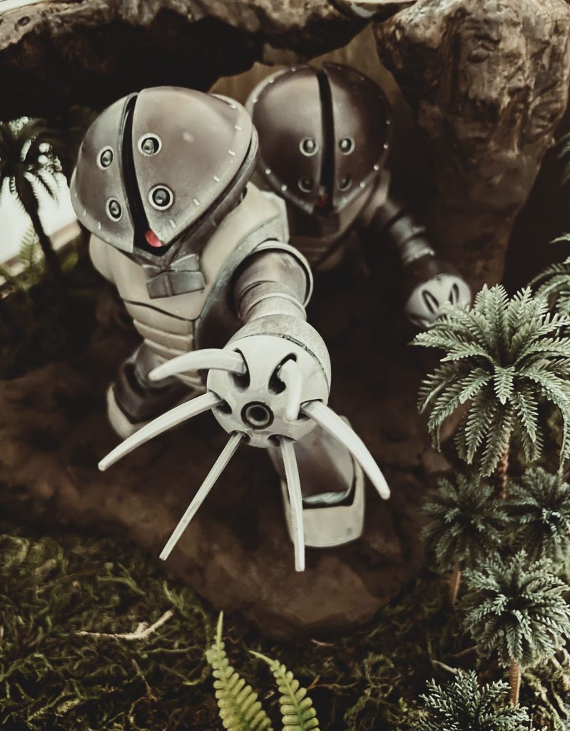 鳥観図のアングルから。