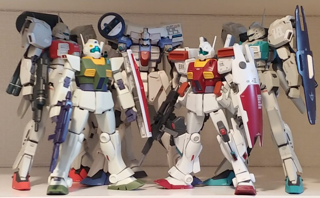 ジムファミリー　ロボット魂グリプス戦役