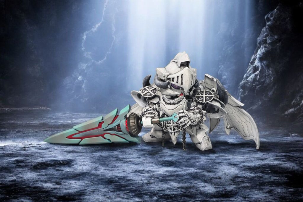 白の孤影 鎖刃竜ハンター ゼロガンダム