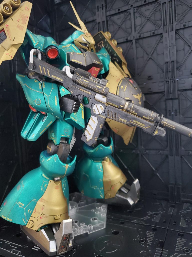 RE/100 ヤクト・ドーガ（ギュネイ・ガス機）–3枚目/制作者：mesomeso