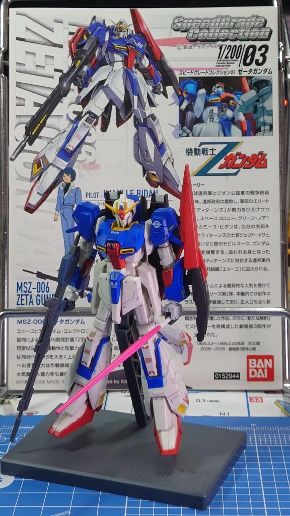 SG　Zガンダム–2枚目/制作者：あれく myT 積みプラ崩したい