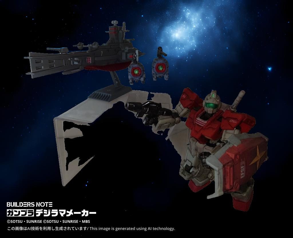 地球連邦軍巡洋艦　サラミス