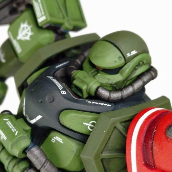 MS-06-SSP 軍警ザク（レッドショルダーカラー）