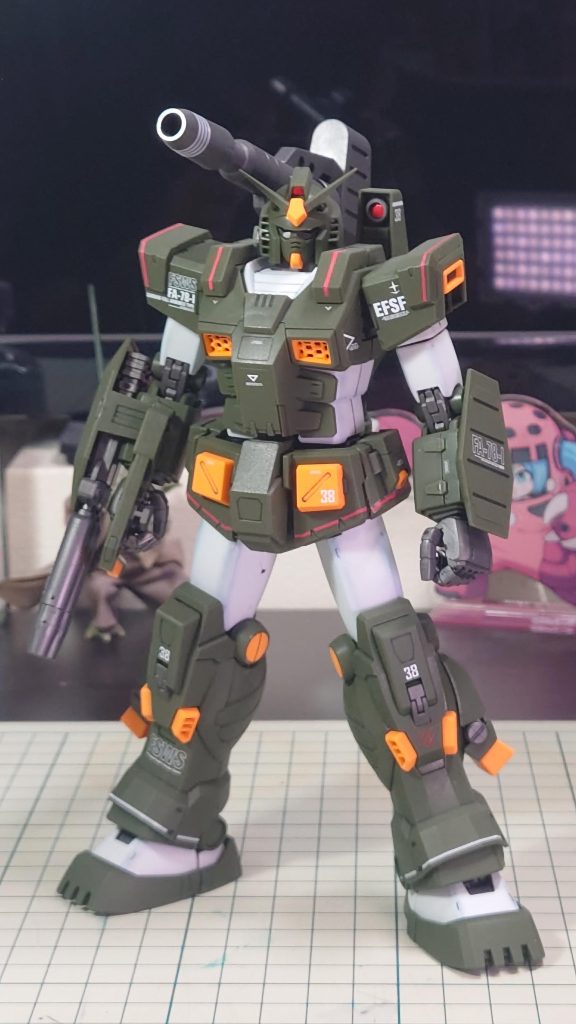 フルアーマーガンダム–3枚目/制作者：あれく myT 積みプラ崩したい