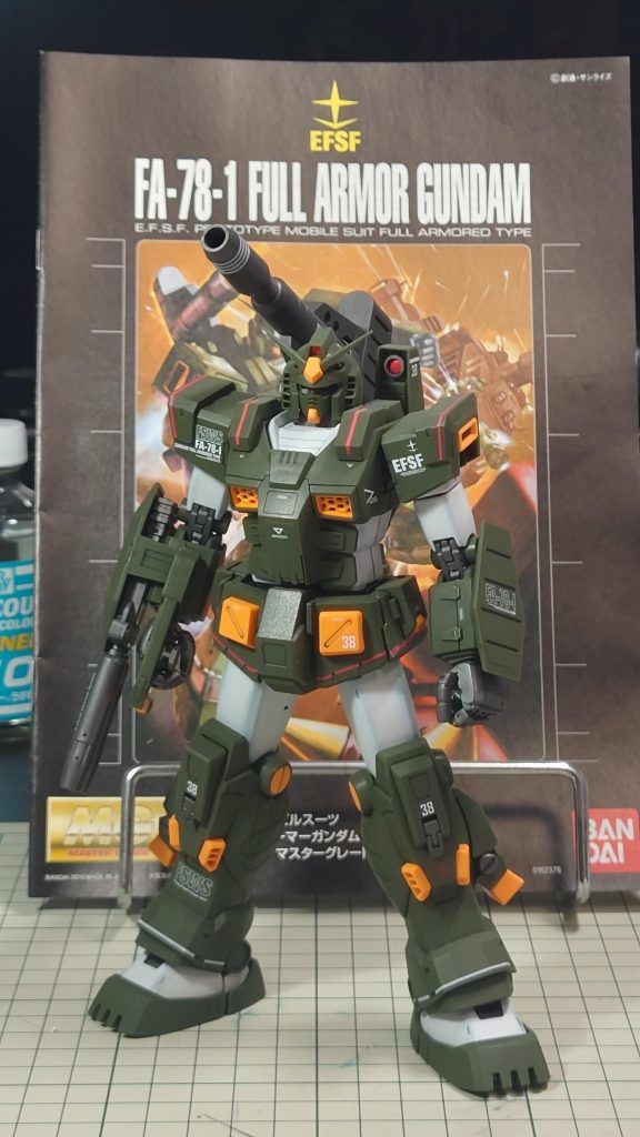 フルアーマーガンダム–2枚目/制作者：あれく myT 積みプラ崩したい