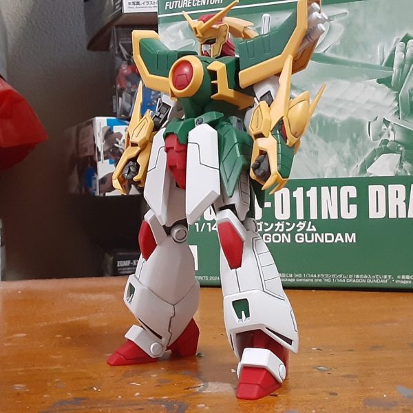 HGFC　ドラゴンガンダム