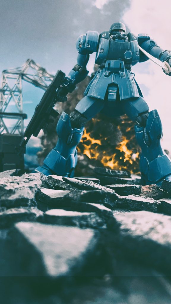 ソード専用の持ち手が付属しており、近接戦闘のアレンジも可能です。