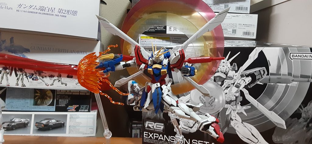 俺のこの手が真っ赤に燃えるー‼️勝利を掴めと轟き叫ぶー‼️バークレツ‼️ゴッド・フィンガァァァー‼️