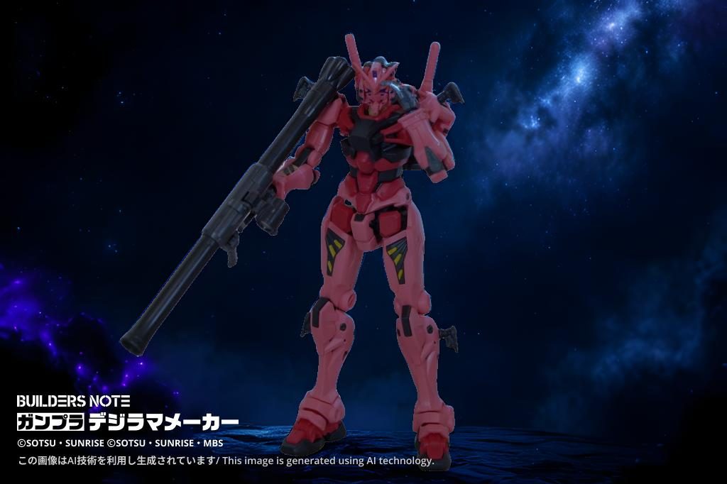 HG 赤いガンダム–5枚目/制作者：@Ken_BRZ