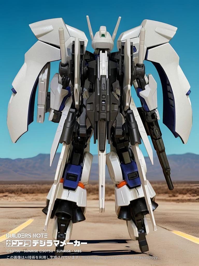 武装・装備ガンビット(シールド)分離して7つのビットステイヴに変形可能。バックパックやレシーバーガンに接続し、群体攻撃や防御に使用。レシーバーガンビーム刃エフェクト装着可能。接近戦でも対応。ビームサーベル腕部ガンダム・ルブリス由来の内蔵型。近距離戦で威力を発揮。肩部ミノフスキー・フライトシールドカバカーリー由来。大気圏内での優れた飛行能力を発揮。高性能フォトン・バッテリー全身にフォトン・バランサー搭載。長時間の戦闘に耐える。