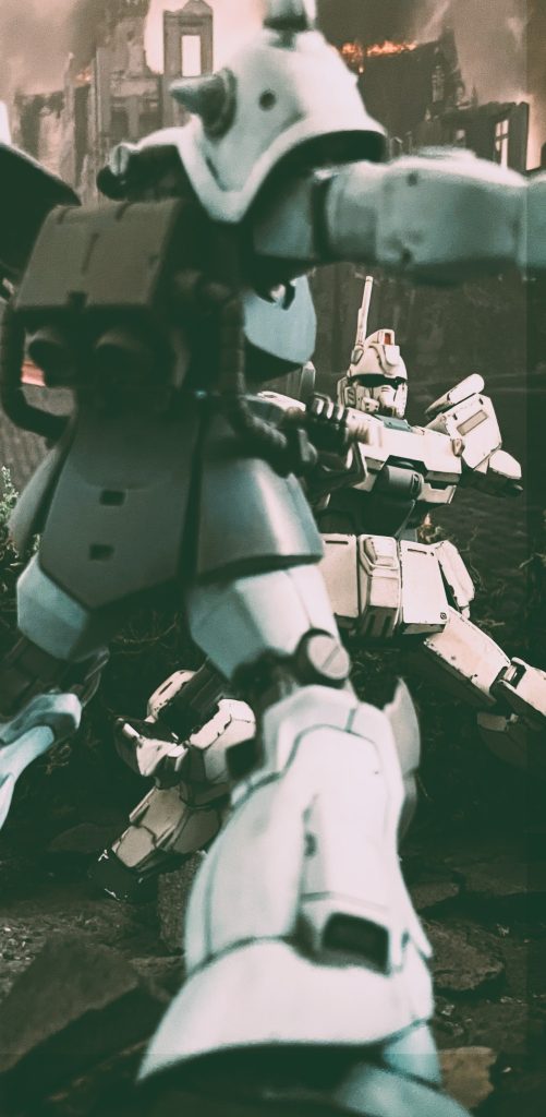 The victory is mine! ラストシーンの再現を試みました。