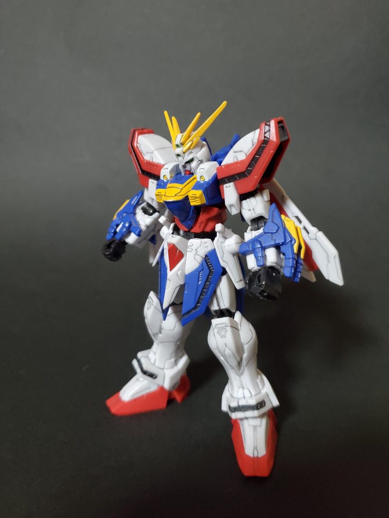 いつも通りシャーペンスミ入れと足りない所のアクリジョン部分塗装です。黒い所は水性ガンダムマーカーのスミ入れペンです。