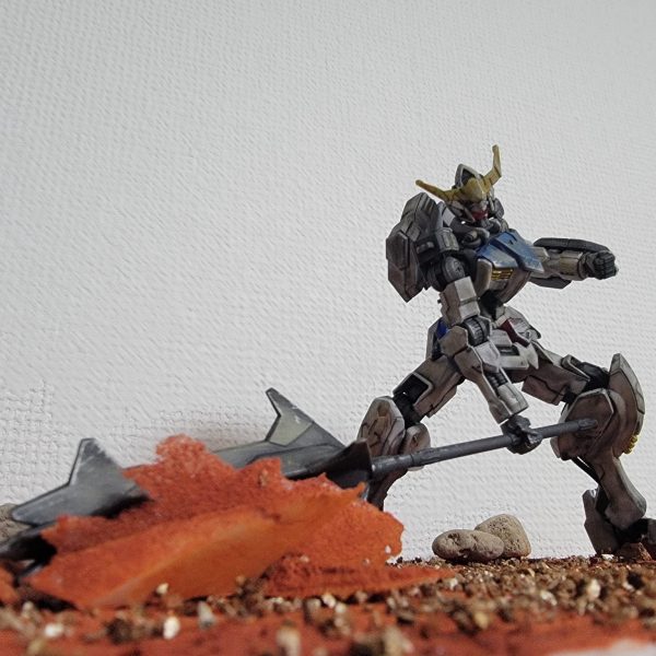 HGバルバトス ジオラマ