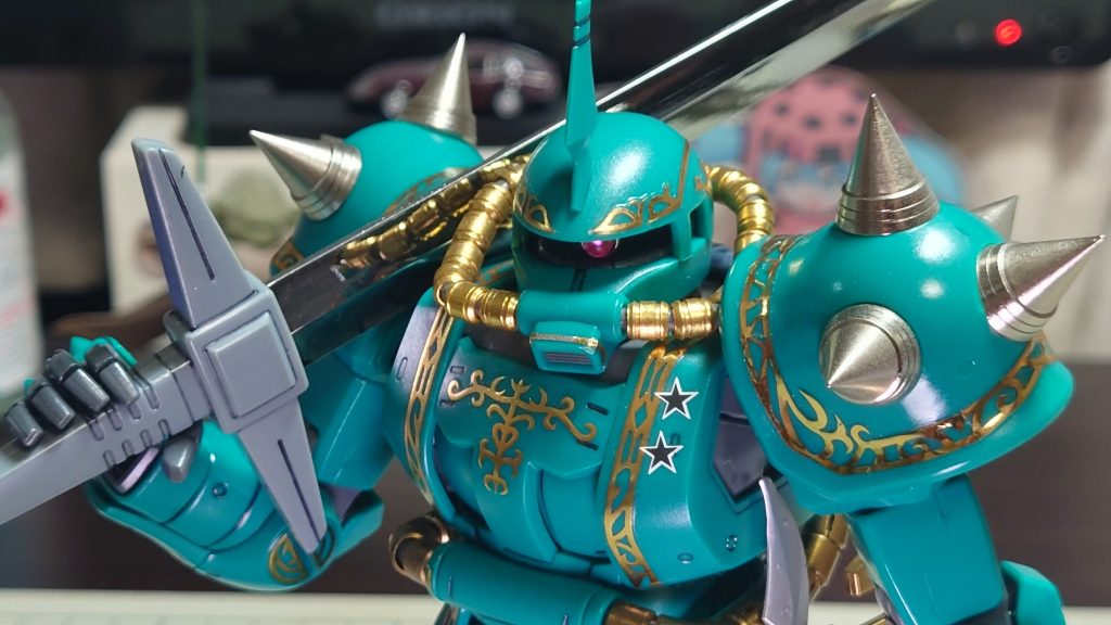 ドズル・ザビ専用ザクⅡ–7枚目/制作者：あれく myT 積みプラ崩したい