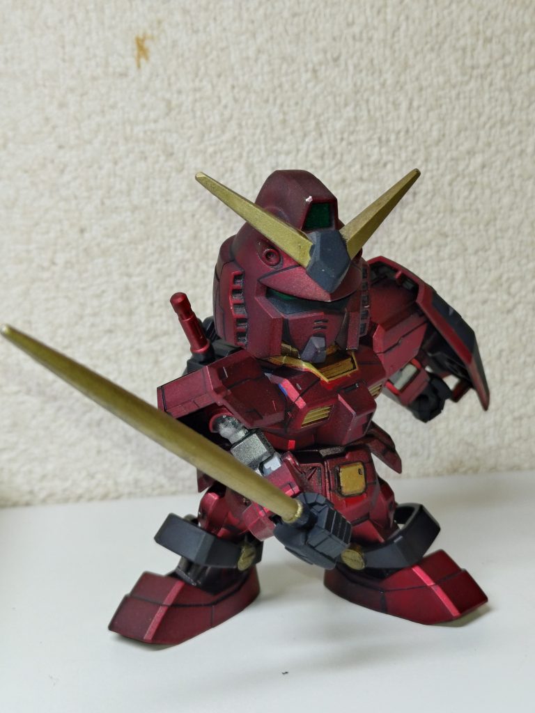 赤い？ガンダム　全塗装