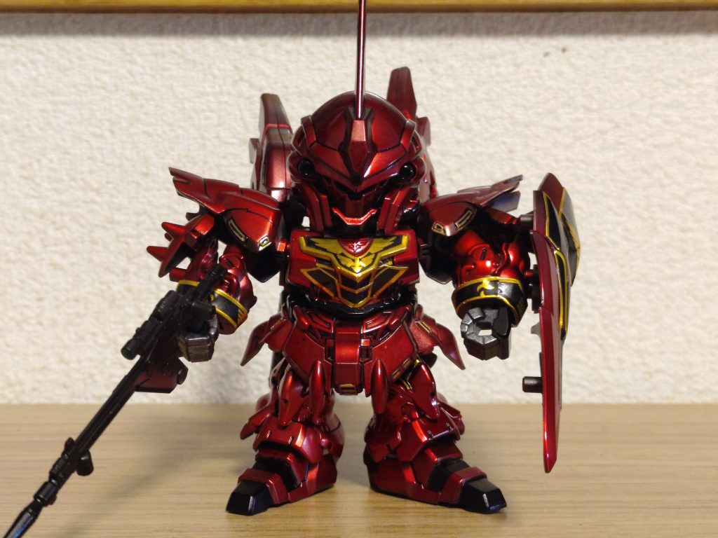 赤い機体の遍歴　シナンジュ
