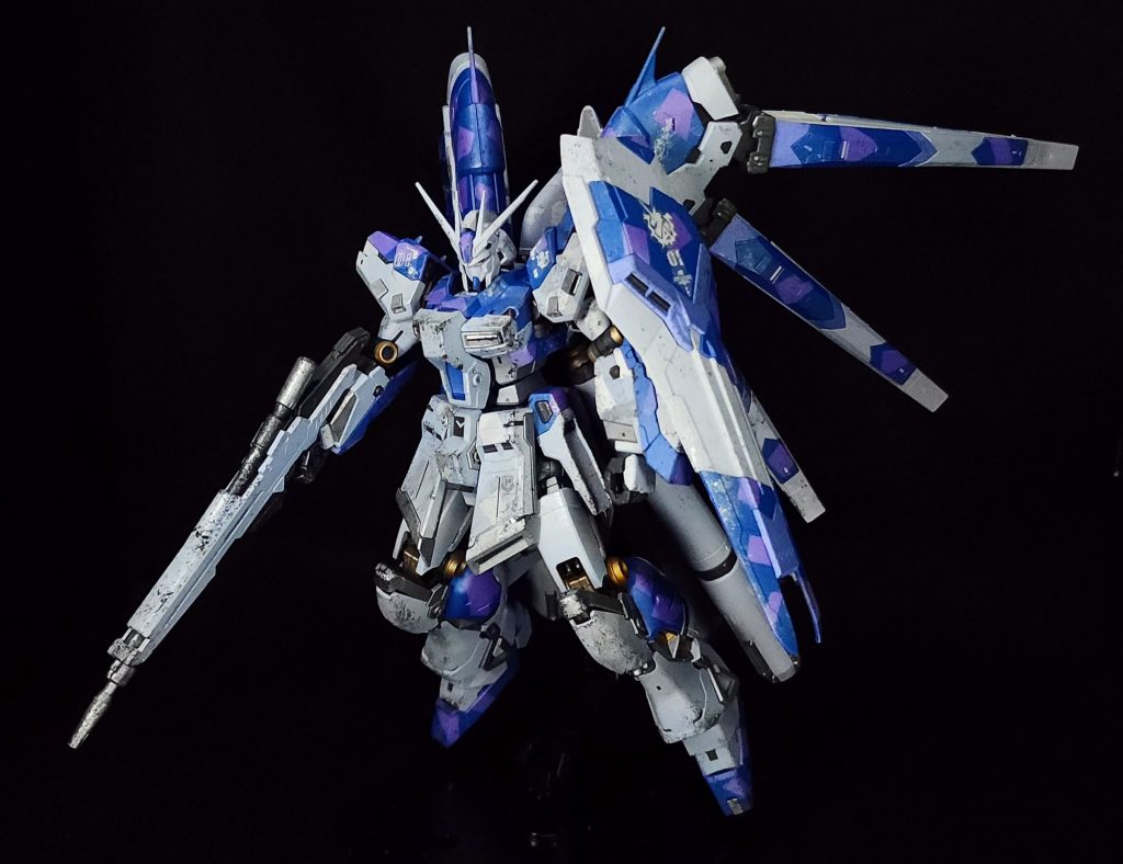 RG Hi-νガンダム スプリッター迷彩