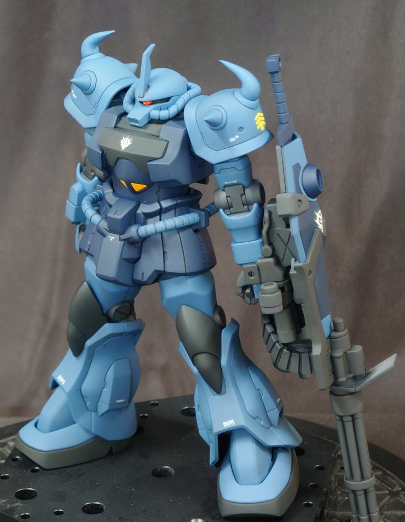 グフカスタムと言えばガトリングシールド。