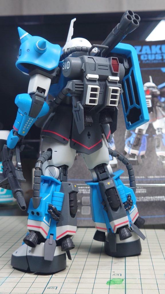 ユーマ・ライトニング専用ザクⅡ–6枚目/制作者：あれく myT 積みプラ崩したい