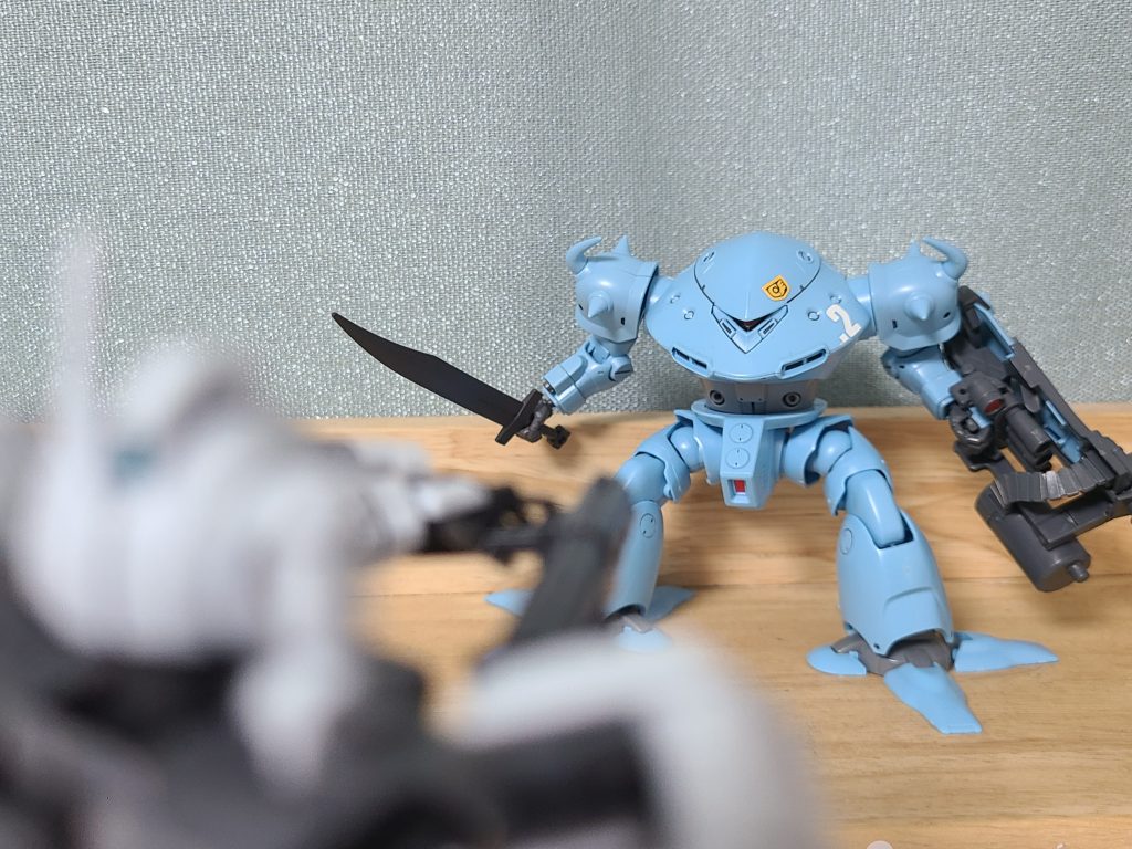 ゲルググ(GQ) vs ハイゴッグ(GQ)