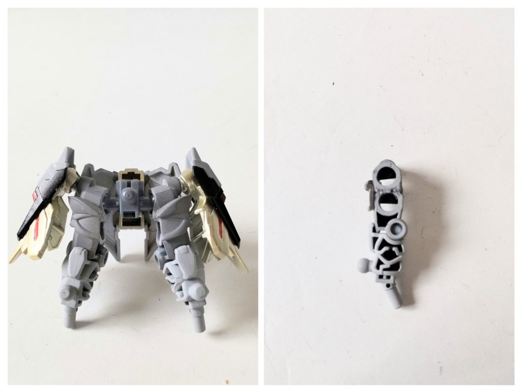 合体時の干渉を防ぐために脚部を延長しました。ゼウスシルエットの重さに耐えられるように、共通パーツの太ももをニコイチにしてます。サイドアーマーも干渉を防ぐために短く加工してます。〈 使用マーカー〉レッド、ブルー、グレー、ブラック、ニューホワイト、アイグリーン、ライトブルー、ザクライトグリーン、ロイヤルメタレッド、シャインシルバー、ホワイトゴールド、MEPEホロイエロー最後までご覧頂きありがとうございました❗️