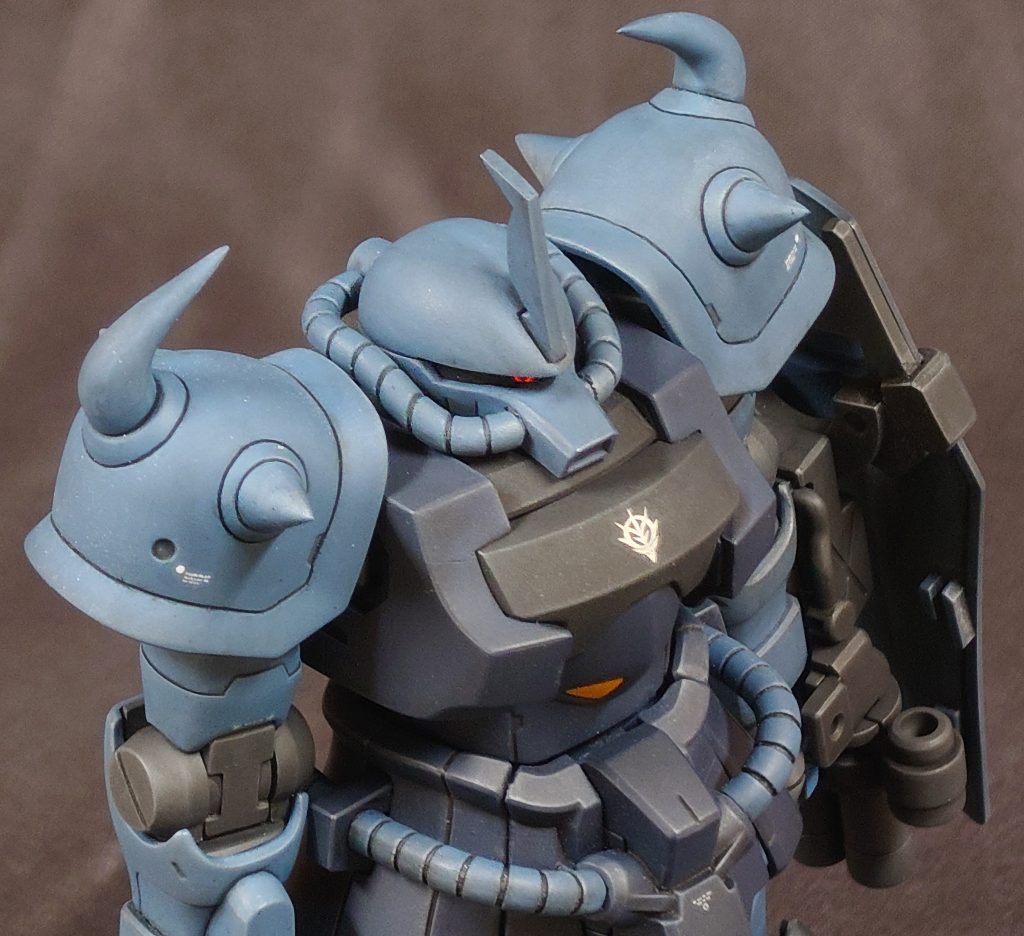 HGUC グフカスタム（ウェザリングVer）–4枚目/制作者：Arkadia