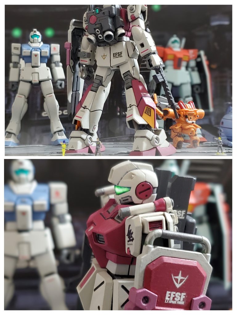 オデッサ作戦終了から三日後、配備予定であった最新型MSが高機動特化中隊に配備された。隊長代理のスガイ中尉は本来搭乗予定の同僚であった『彼』を失い、彼ほどに機体スペックを扱える者はいないと部隊本部に報告しようとしていた…。だがオデッサ作戦終了から自室で塞ぎ込んでいたシイコ少尉が機体搬入に合わせてMSハンガーに姿を現した。👩🦱『スガイ中尉…その新型『彼』に代って私が乗ってもいいかしら?』👨🦱『シイコ少尉❕もう大丈夫なのか?君ならば代りは十分務まるとは思うが……。』👩🦱『心配かけてごめんなさい。もう大丈夫❗いつまでも くよくよしていられないものね🎵』スガイ中尉は、大事な人を失ったにも関わらず気丈に振る舞うシイコ少尉の姿を見て彼女の芯の強さに惹かれていた。コクピットに座ったシイコ少尉は新型のOSを起動させる🔆コクピットのモニター📺️が発光し次第に彼女の顔を照す…。光が写し出したシイコの瞳はドス黒く闇に染まり、そこに穏やかな笑顔はどこにもなかった…。👩🦱『ジオンの奴ら絶対に許さない…』そう呟くと彼女は『魔女』のパーソナルエンブレムを付けた機体を前進させ発艦するのであった……💫