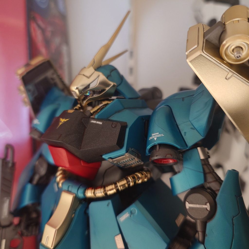RE ヤクト・ドーガ　ジュネイ・ガス機　RE1/100 塗装完成品 ヤクト・ドーガ (ギュネイ・ガス機) (RE/100) (ガンプラ