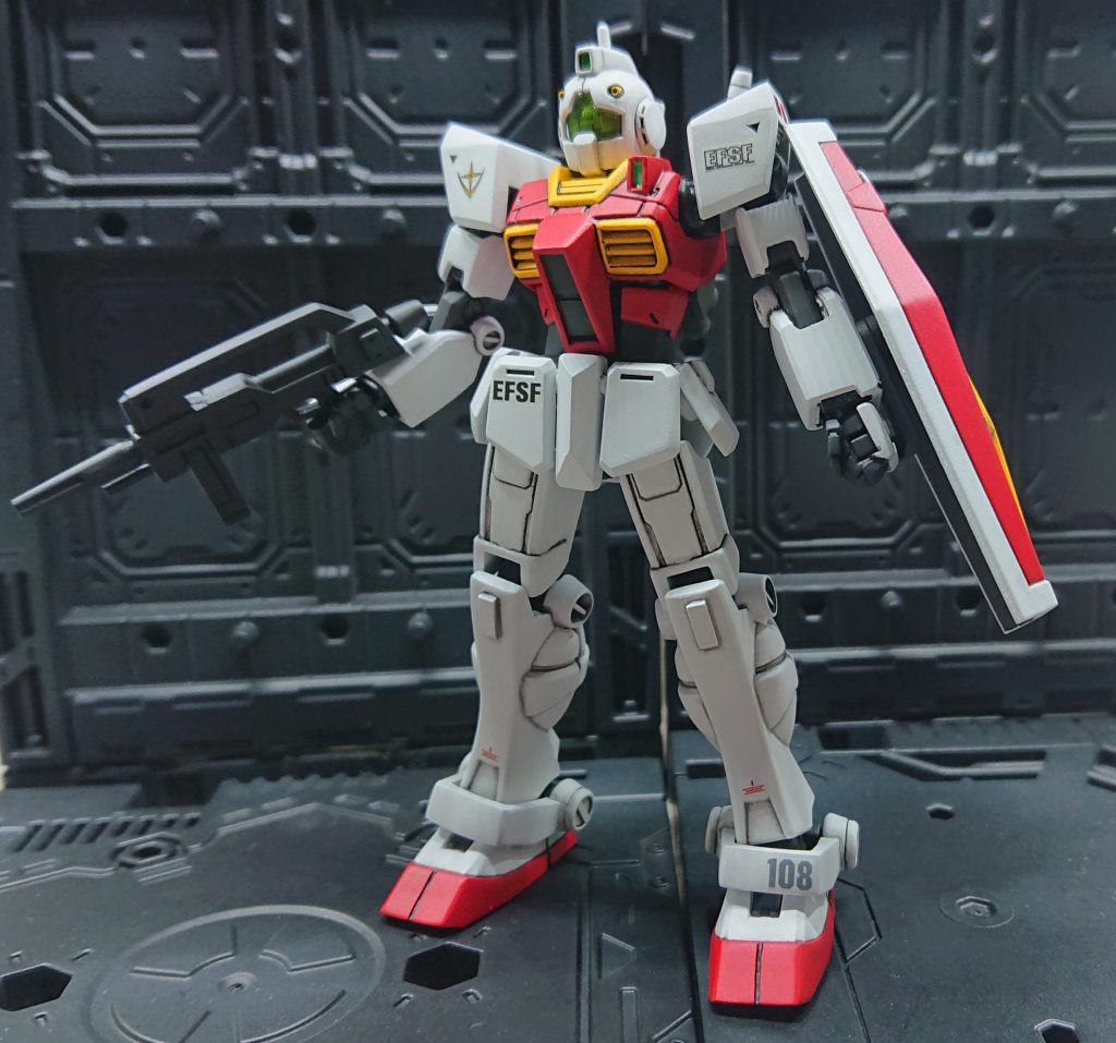 カプセルアクション　ジム改造　ジムⅡ
