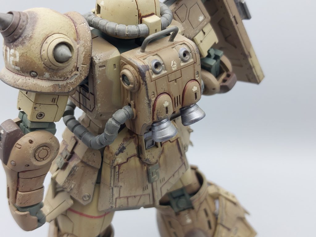 1/144 MS-06GD 高機動型ザク 地上用 ウォルド機–9枚目/制作者：@dagored00