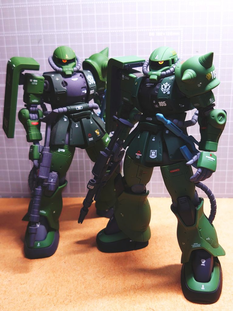 今回は運良くオリジンキットが安価で手に入ったので、残りのオリジンシャア×2は色変して遊びたいです(・ω・)ノ  ご覧いただきありがとうござました！