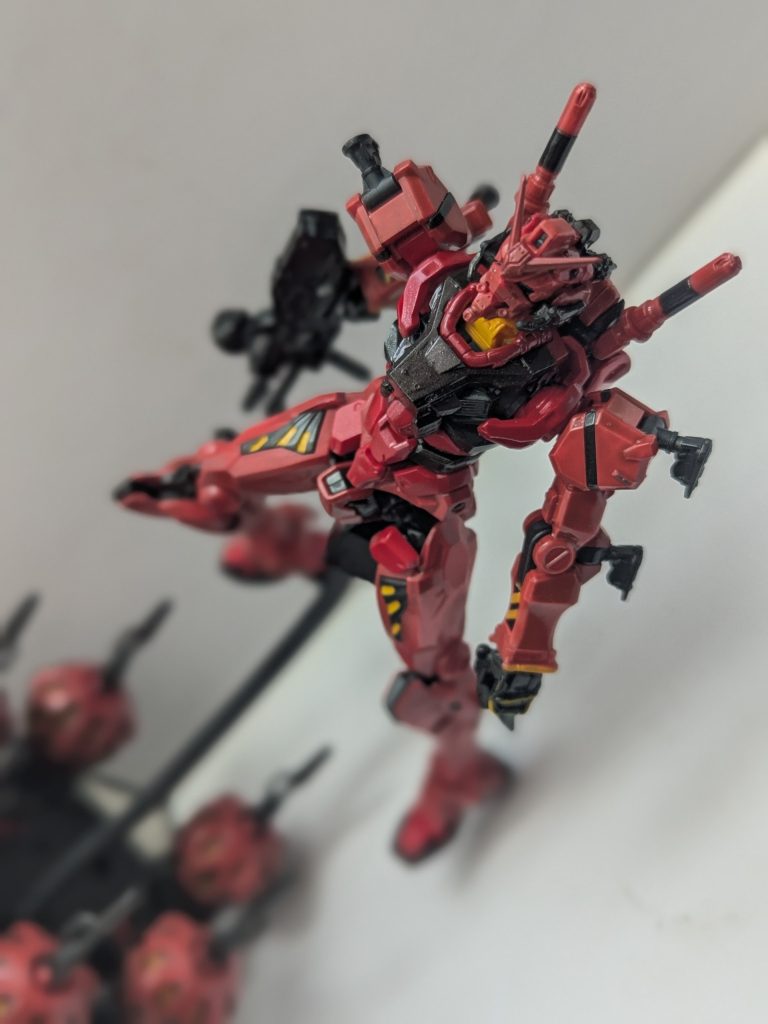 【HG】赤いガンダム–4枚目/制作者：あーやん