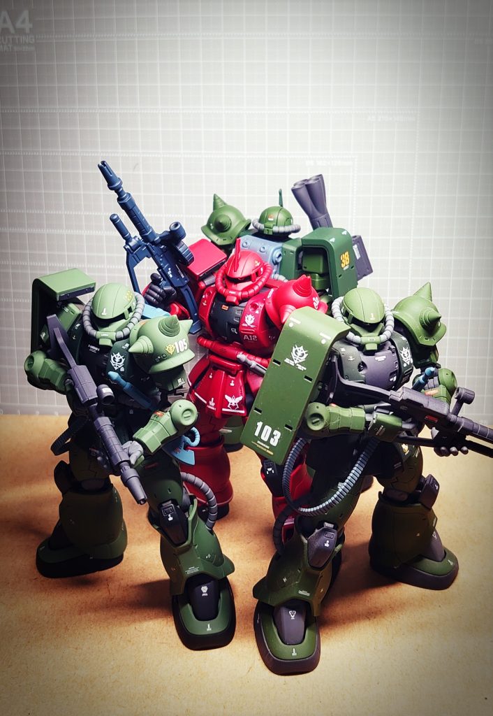 こんなに囲まれて守られるタイプではないですが、せっかくなんでやってみましたw