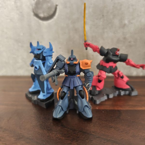 チョコサプ　ザク　ドム　グフ