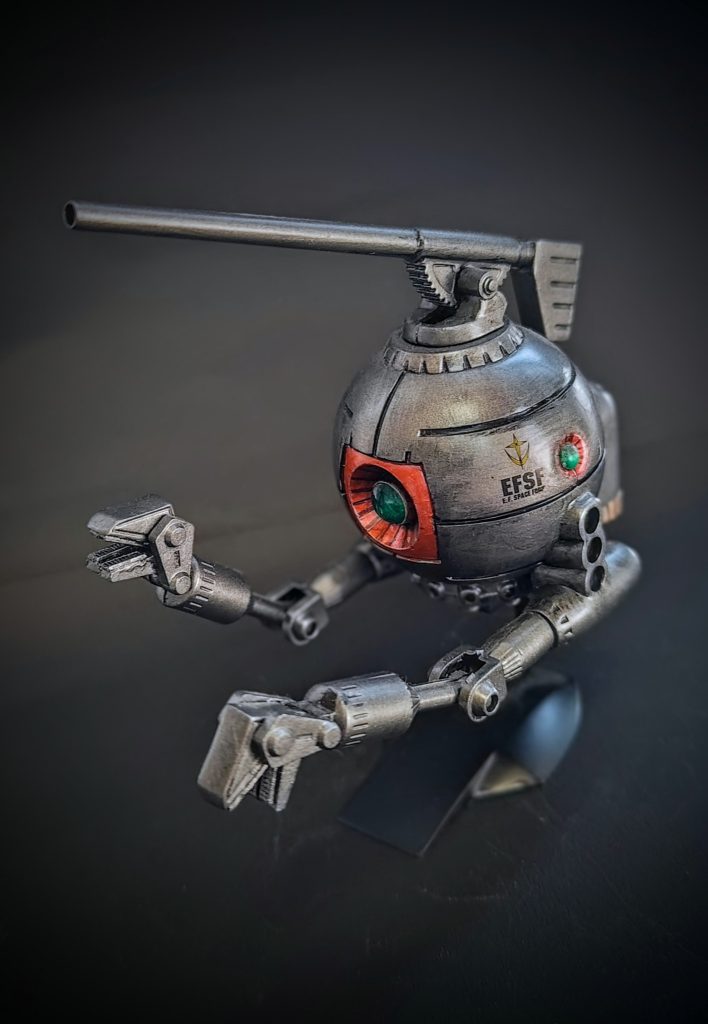 前面カット。記載した改造部分以外はキットに手を加えていないのですが、塗装をしっかりしてみたら旧キットとは思えない仕上がりになってくれてびっくりしましたww