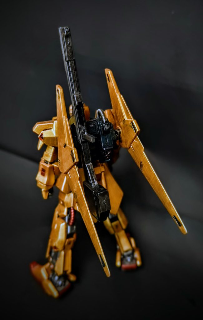 前面カット(別アングル)。ランドセルと本体をつなぐ動力パイプはスプリングパイプにしています。