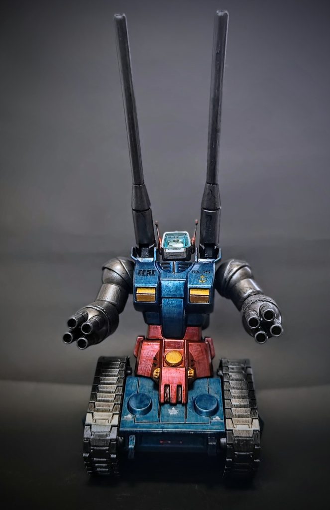 ベースが真っ黒なおかげで、お手軽に迫力のある塗装が出来ました！！