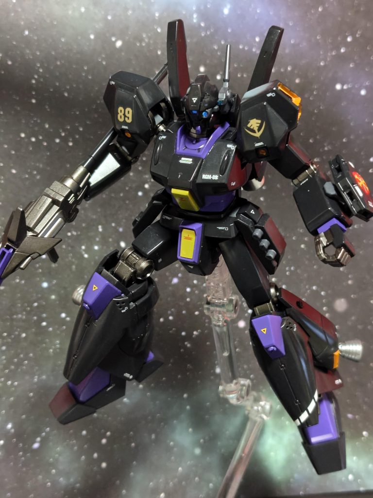 自分の中で作成したジェガンで一番好きなジェガンとなりました。