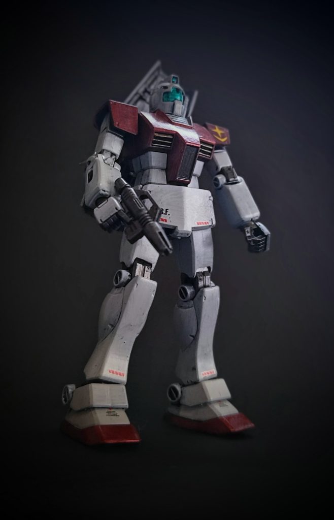 キッカが「ガンダム工場!!」と言った時のGMをイメージしてますww※ビームスプレーガンを持っちゃっていますが