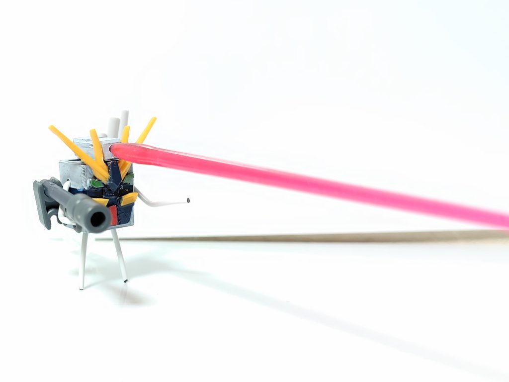 トサカからビームがでます