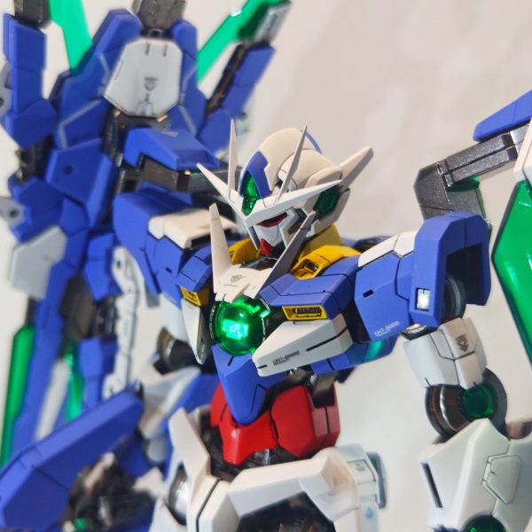 初・MG全塗装 ガンダムダブルオークアンタフルセイバー