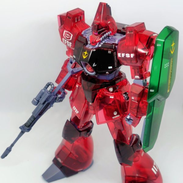 HGUC ガルバルディβ クリアカラー｜りゅありさんのガンプラ作品
