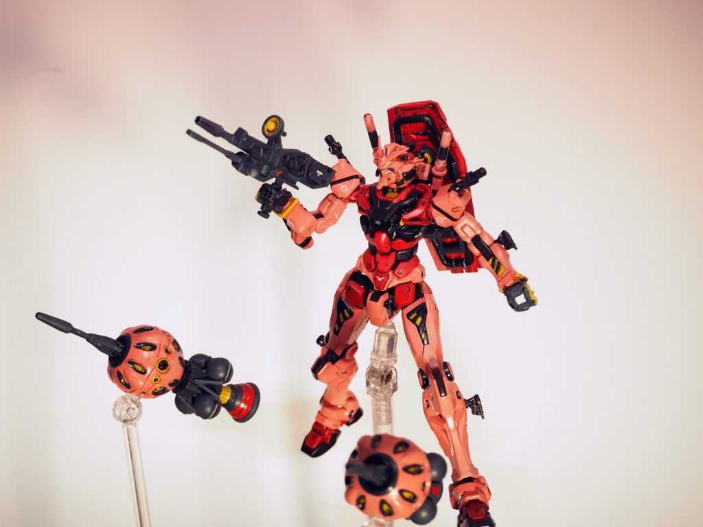 HG赤いガンダム–5枚目/制作者：gomdsu