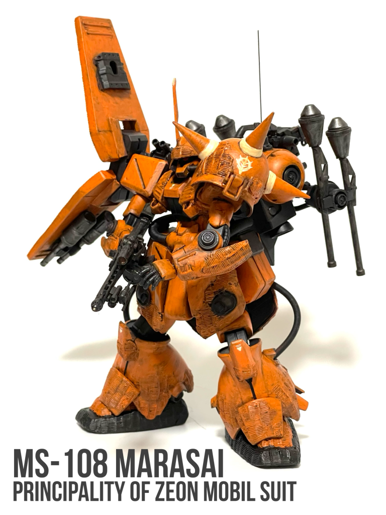 ジオン公国モビルスーツ:マラサイ–2枚目/制作者：横山オサム（ree）