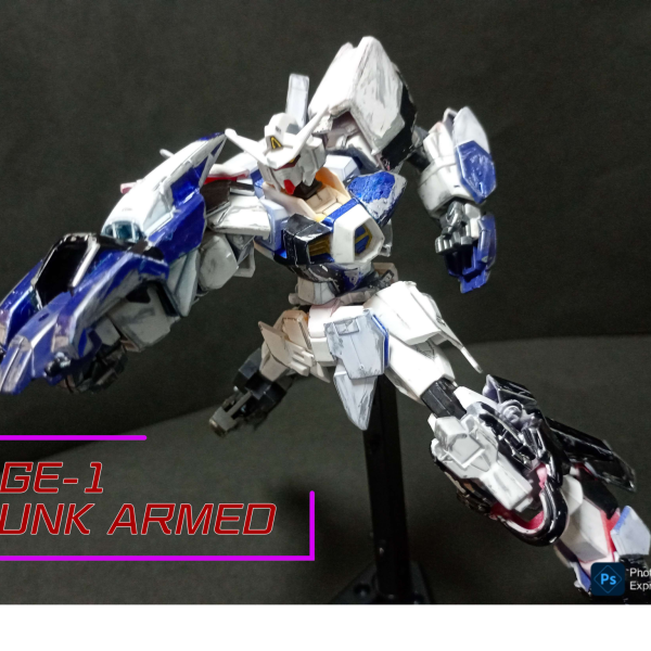 【左右非対称！！】　ガンダムAGE-1 ジャンク・アームド