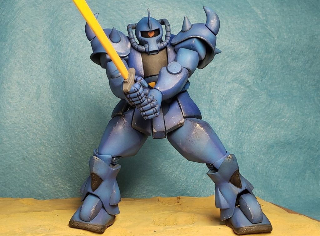 フル可動1/100旧キット グフ 【アニメ劇中フォルム徹底再現版】   ※旧キット1/100 グフ使用–4枚目/制作者:HITOHITO