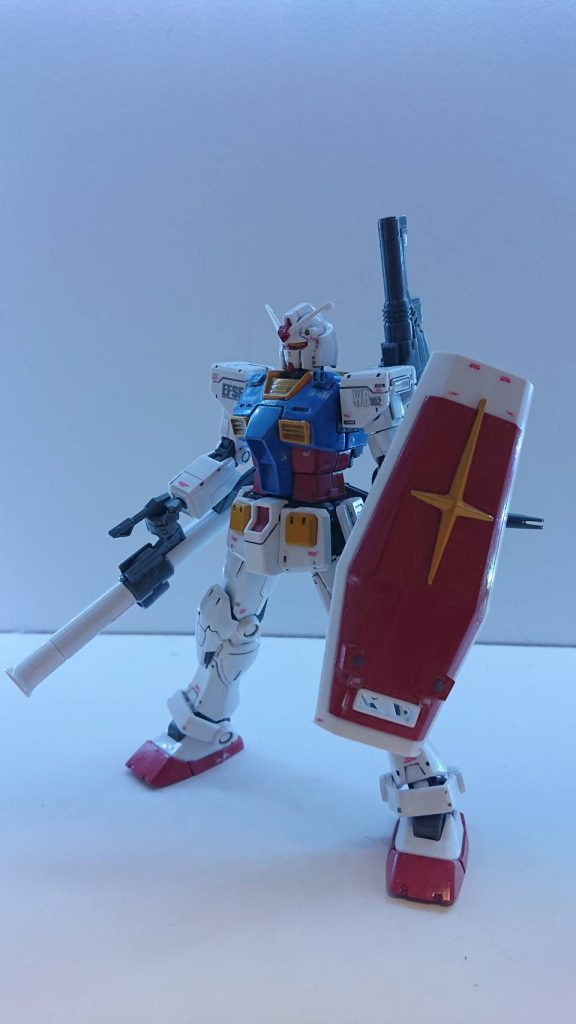 オリジン版ガンダム　筆塗り全塗装